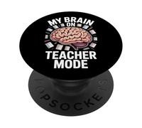 Mi Cerebro en Modo Maestro PopSockets PopGrip Adhesivo