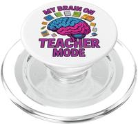 Mi Cerebro en Modo Maestro PopSockets PopGrip para MagSafe