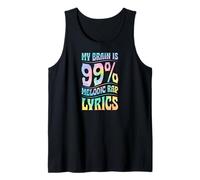 Mi Cerebro es 99 por ciento de Canciones de Rap melódico Camiseta sin Mangas
