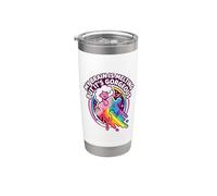 Mi cerebro se derrite pero bromea Neurodiv Autismo Conciencia Humor Vaso térmico de acero inoxidable de doble pared