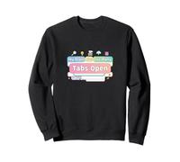 Mi Cerebro Tiene demasiadas pestañas Abiertas Cita Divertida Sudadera