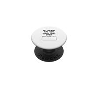 Mi Cerebro Tiene demasiadas pestañas PopSockets PopGrip Adhesivo