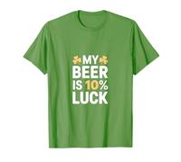 Mi Cerveza es 10 por ciento de Suerte Día de San Patricio Camiseta