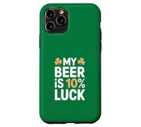Mi Cerveza es 10 por ciento de Suerte Día de San Patricio Carcasa para iPhone 11 Pro