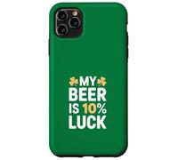 Mi Cerveza es 10 por ciento de Suerte Día de San Patricio Carcasa para iPhone 11 Pro MAX