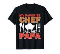 Mi Chef Favorito llámame papá Camiseta