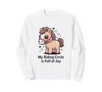 Mi círculo de equitación está Lleno de alegría, Lindo Pony Sudadera
