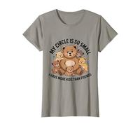 mi círculo es Tan pequeño Que Tengo más Hijos Que Amigos Oso mamá Camiseta