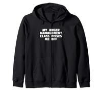 Mi Clase de gestión de ira me Molesta | Camiseta Sudadera con Capucha