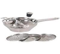 Mi Cocina 135272 A La Cuina Pasapuré Acero con 3 Discos, Metal, Multicolor, 20 cm