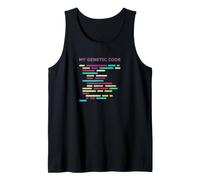 Mi código genético | Programación de codificación Nerd Ciencias de la Computación Camiseta sin Mangas