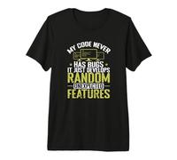 Mi código Nunca Tiene Errores, Solo desarrolla F aleatoria inesperada Camiseta Premium