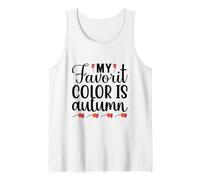 Mi Color Favorito es el otoño Camiseta sin Mangas