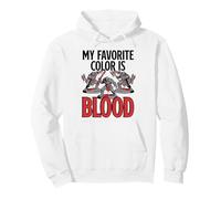 Mi Color Favorito es la Sangre, Divertida Pintura en Miniatura de Wargamer Sudadera con Capucha