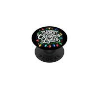 Mi Color más Favorito del Mundo Son Las Luces navideñas PopSockets PopGrip Adhesivo