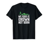 Mi Comida se cultiva no nace Vegetariana Camiseta