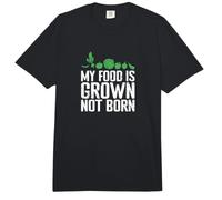 Mi Comida se cultiva no nace Vegetariana Comfort Colors Adult Heavyweight T-Shirt