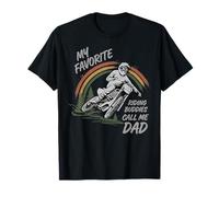 Mi compañero de conducción Favorito: llámame papá, Moto, día del Padre Camiseta