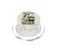 Mi computadora me Hace Decir Malas Palabras Funny Tech Humor PopSockets PopGrip para MagSafe