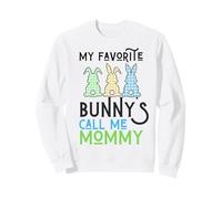 Mi Conejito Favorito me Llama mamá, Divertida Madre de Pascua Sudadera