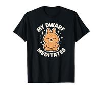 Mi Conejo Enano medita Lindo Conejito Divertido Camiseta