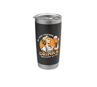 Mi consejero de doctorado bebe por mí | Humor de disertación Vaso térmico de acero inoxidable de doble pared