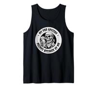 Mi consejero doctoral bebe por mi | Tesis doctoral Humor Camiseta sin Mangas