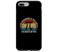 Mi contraseña Son los últimos 8 dígitos de Pi - Divertido Profesor de matemáticas Carcasa para iPhone 7 Plus/8 Plus