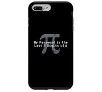 Mi contraseña Son los últimos 8 dígitos de Pi - Divertido Profesor de matemáticas Carcasa para iPhone 7 Plus/8 Plus
