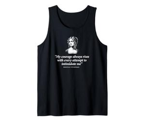 Mi Coraje Siempre se eleva Cita de Elizabeth Bennet Camiseta sin Mangas