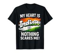 Mi Corazón Es India Orgulloso Indio Camiseta