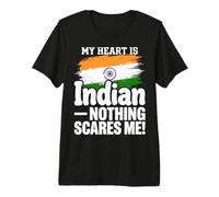 Mi Corazón Es India Orgulloso Indio Camiseta Premium