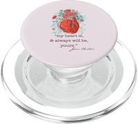 MI CORAZÓN ES Y Siempre SERÁ TUYO Jane Austen Quote Meme PopSockets PopGrip para MagSafe