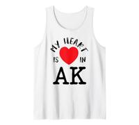 Mi Corazón Está En Alaska Camiseta sin Mangas