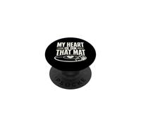 Mi corazón está en Esa Alfombra One Ink Wrestling PopSockets PopGrip Adhesivo