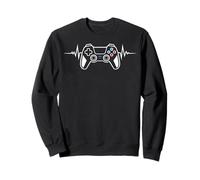 Mi corazón Late como un Verdadero Jugador con un Controlador Sudadera
