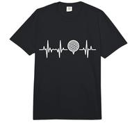 Mi corazón Late por el Entrenamiento de Golf Comfort Colors Adult Heavyweight T-Shirt