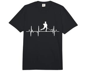 Mi corazón Late por el Hockey sobre Patines Comfort Colors Adult Heavyweight T-Shirt
