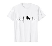 Mi corazón late por el patinaje sobre hielo Camiseta