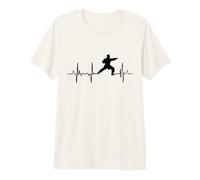 Mi corazón Late por Karate Karateka ECG Camiseta Premium
