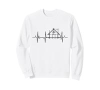 Mi corazón Late por la Arquitectura Sudadera