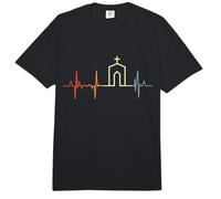 Mi Corazón Late por la Iglesia Jesús Cristiano Comfort Colors Adult Heavyweight T-Shirt