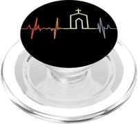 Mi Corazón Late por la Iglesia Jesús Cristiano PopSockets PopGrip para MagSafe