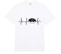Mi corazón Late por los Donuts Comfort Colors Adult Heavyweight T-Shirt