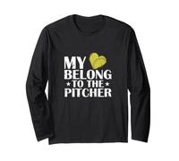 Mi corazón le Pertenece al Pitcher Softball Manga Larga