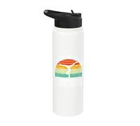 Mi corazón pertenece a la gimnasia y a mis atletas Gimnasia Stainless Steel Insulated Water Bottle