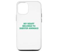 Mi corazón Pertenece a los Animales de Refugio Carcasa para iPhone 12/12 Pro