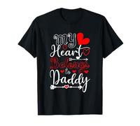 Mi corazón Pertenece a papá Camiseta