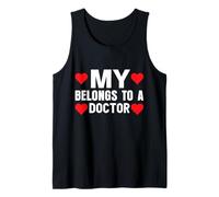 Mi corazón Pertenece a un médico Camiseta sin Mangas