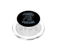 Mi corazón Pertenece a un zoológico de Aves Peafowl PopSockets PopGrip para MagSafe